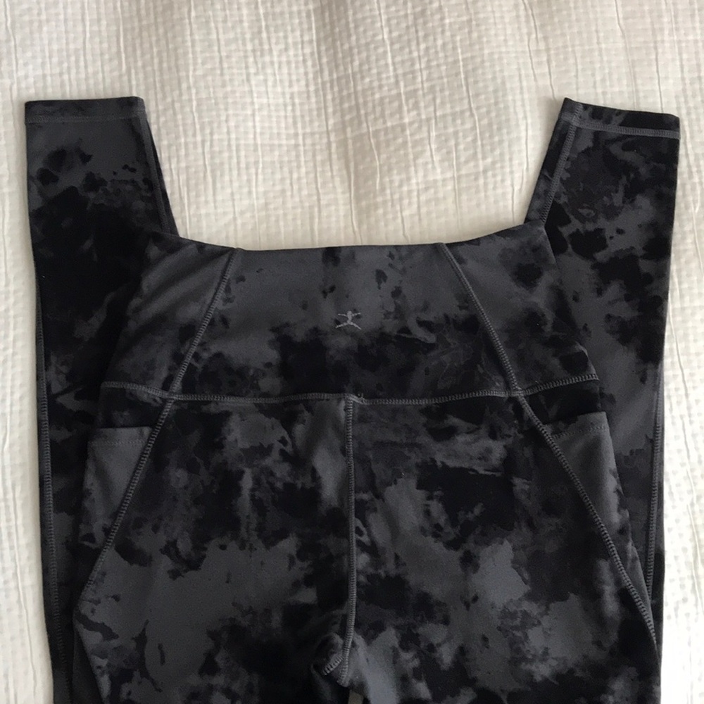 Marble Active Leggings With Pockets